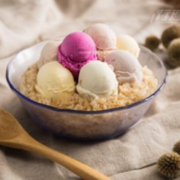 影／【台北．食】吃得到8種口味冰淇淋　還有夏季限定彩色粉粿