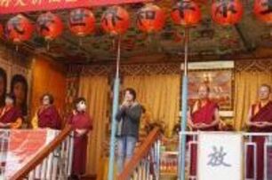 行動佛殿112站駐錫臺北　副市長黃珊珊出席祈福法會