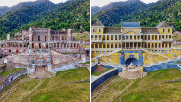 3D藝術家運用AI技術高清神還原，重現7座世界著名廢墟宮殿的原始模樣