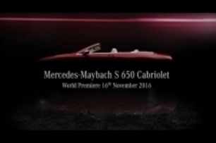 Maybach S650 將於洛杉磯車展公開