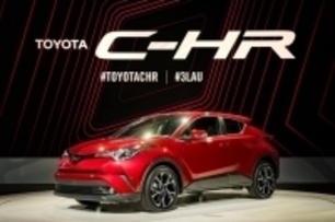 小型跨界休旅Toyota C-HR 美規版洛杉磯正式登場!