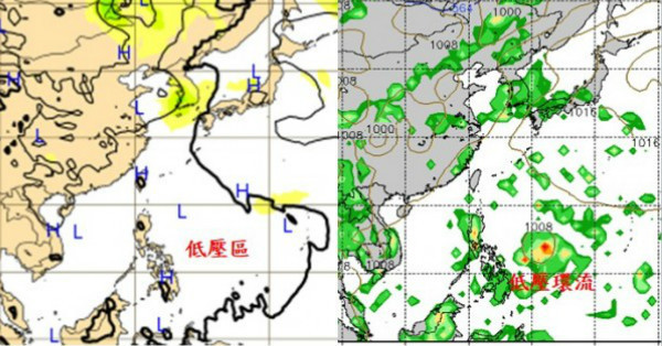 台灣酷暑天氣快結束，美國氣象預測菲律賓東方海面的低壓區恐發展颱風，「這時間」將侵襲台灣附近!