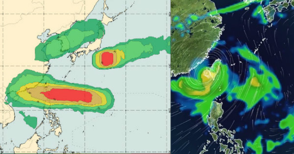 快訊! 颱風已經往「西北西」前進，氣象專家:對台灣影響很大，要做好防颱準備!