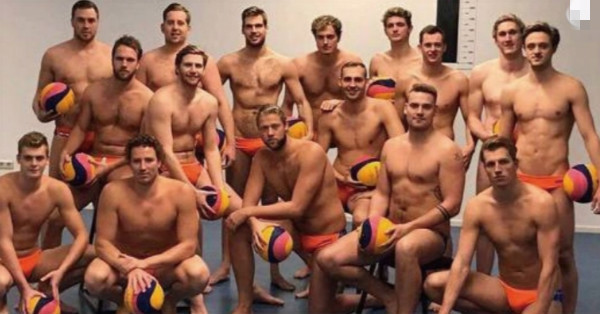 《世大運》荷蘭水球隊狂露「大肌肌」，網友最終還是忍不住.... 肉體催票超成功!