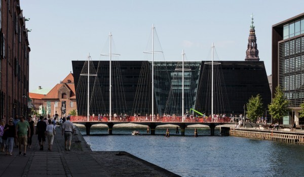 在城市中揚帆而起 新地標Cirkelbroen橋讓哥本哈根啟航！