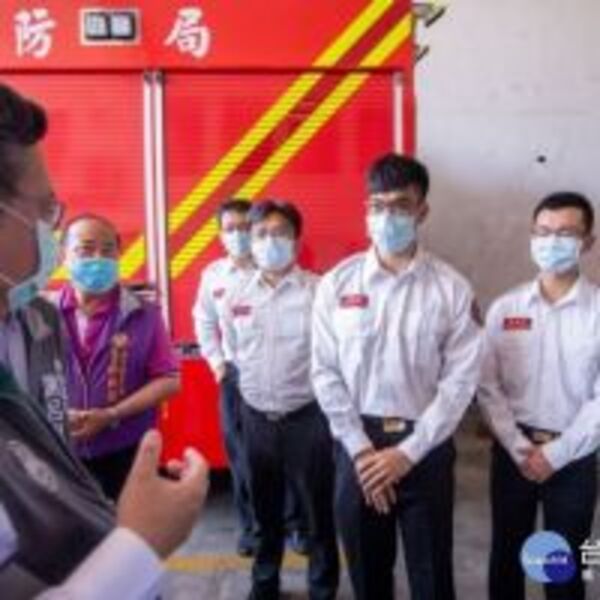 桃市慰勞消防弟兄　守住桃園防疫第一線