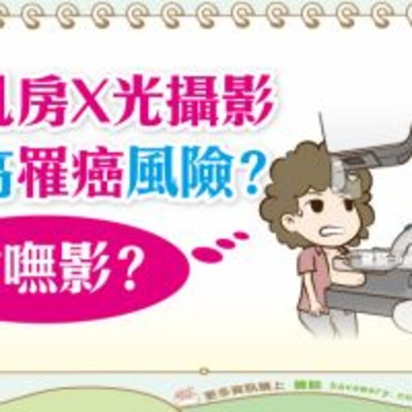 乳房X光攝影會增加罹癌風險？