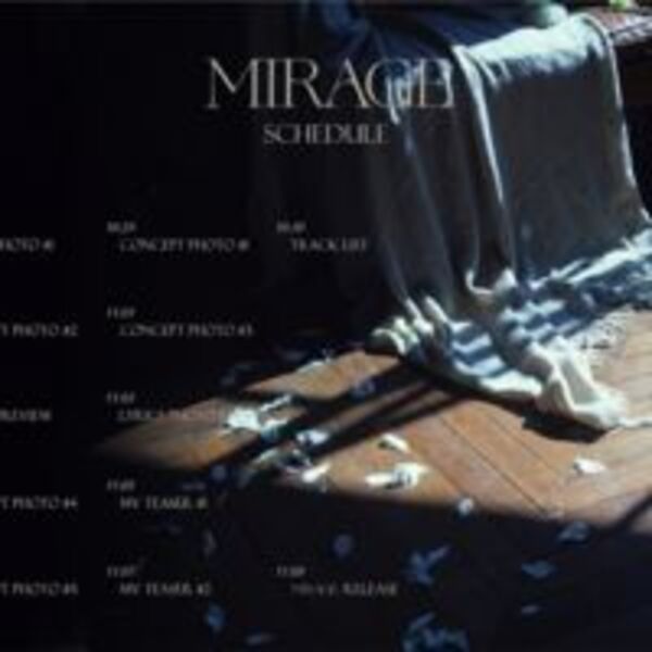 河成雲將於11月9日回歸 公開新專「Mirage」回歸行程表