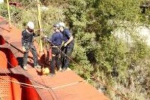 山域事故增加　南投消防弟兄強化山域救援訓練