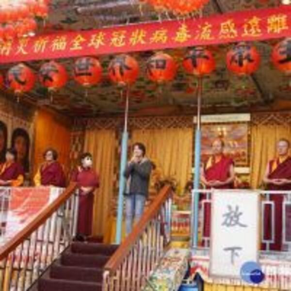 行動佛殿112站駐錫臺北　副市長黃珊珊出席祈福法會