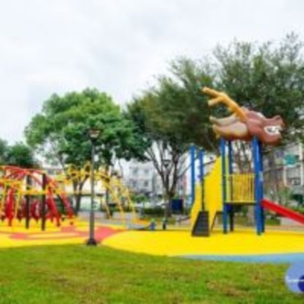 平鎮和平公園設施整建完工　打造共融式遊戲場鼓勵老少同遊