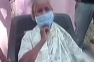 印度一老婦被醫院宣布死於新冠，家人辦完喪禮後老婦自己返回家中 