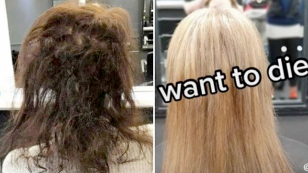 令網友羞愧不已的理髮前後對比圖，看完只想對美髮師說一句：真的辛苦了！