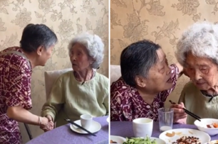 「你住在哪個地方？87歲了」百歲奶奶聊天全程答非所問，但不影響感情！