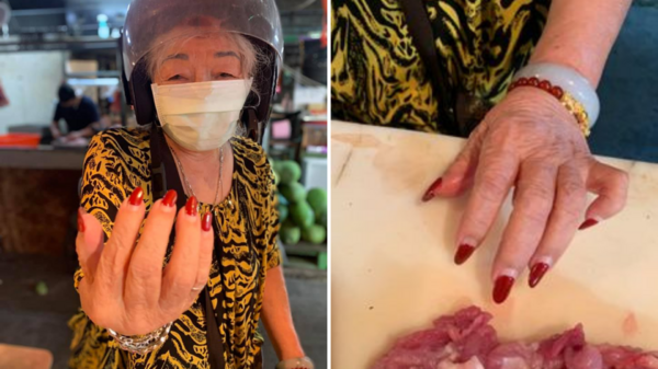 90歲阿嬤「買肉超不專心」，結完帳老闆才明白她的「小心思」，太古錐了！