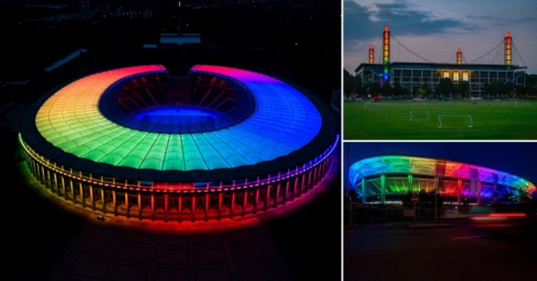 人人平等！德國足球場被禁點亮「彩虹燈」，引發各界強烈抗議