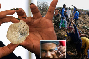 世界第三大！非洲博茨瓦納開採重達1098克拉的巨大鑽石，引發挖礦熱潮