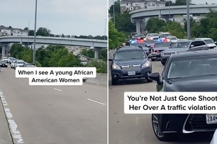 黑人的命也是命！黑人女子遭美國警察攔停，路人齊心「對抗種族歧視」獲網友大讚