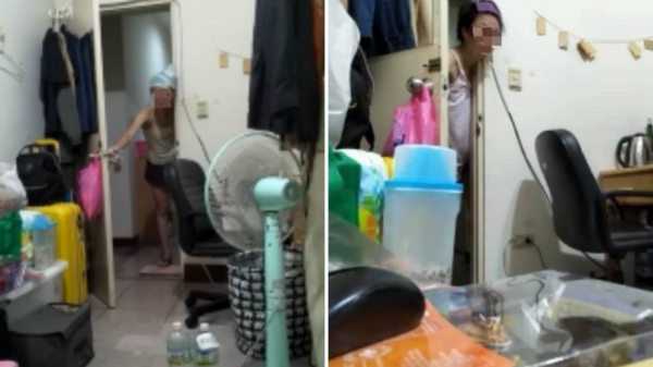 「東西無故移動、飲用水被加料」，她在租房處裝攝影機，洗澡時竟錄下可怕「探頭」畫面！