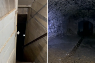 家中突然出現一「詭異的洞穴」通往地下9公尺，恐怖畫面曝光，網友直呼：「不敢住」