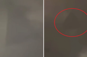 上海天空出現「神祕三角黑色UFO」，影片曝光！網友嚇傻：「輪廓好清楚」