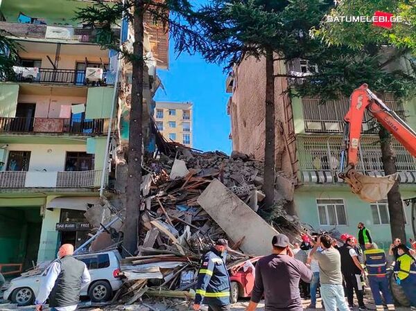 公寓坍塌數人受傷！格魯吉亞巴統市發生爆炸，孩童廢墟中大聲呼喊獲救