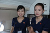 北韓空姐美貌曝光！網驚嘆「素顏都很美」送上「漢堡」飛機餐：引爆動想搭！