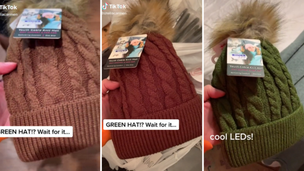 這頂帽子到底是什麼顏色？是「綠色還是紅色？」短短10秒影片引網友熱議！