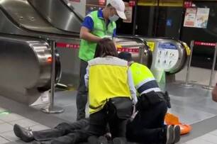 快訊！台北市大安捷運站驚傳意外69歲男子於月台昏迷倒地命危送醫