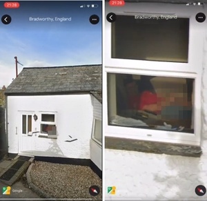 英國男「窗邊偷壞壞」！全程遭Google街景車拍下照片曝光瞬間爆紅