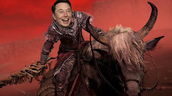 當大家以為Elon Musk管理公司分身乏術時　他還有時間玩《艾爾登法環》：走敏智流派