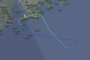 起飛十分鐘「引擎熄火」！華航CI910班機飛桃園緊急返航迫降香港
