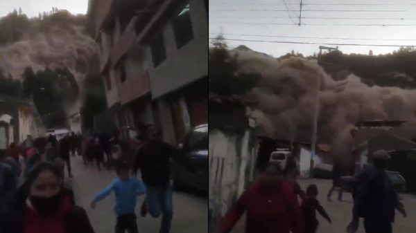 秘魯遇「災難級山崩」淹沒150民宅　民眾恐怖逃生影片曝光