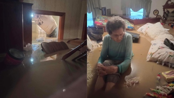 連日暴雨奪走25條命！水淹屋內險滅頂 　98歲嬤「靠臉書照」獲救
