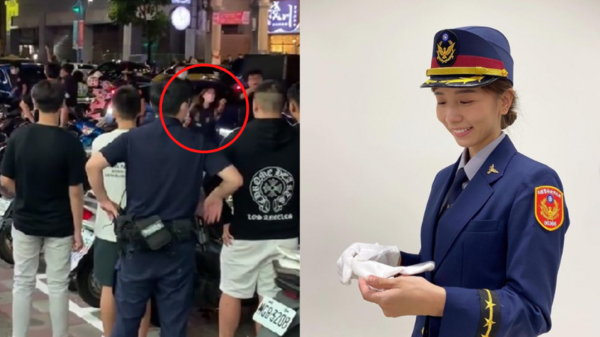 霸氣吼「趴下」蘆洲屁孩嚇到惦惦！正妹女警IG美照被神出