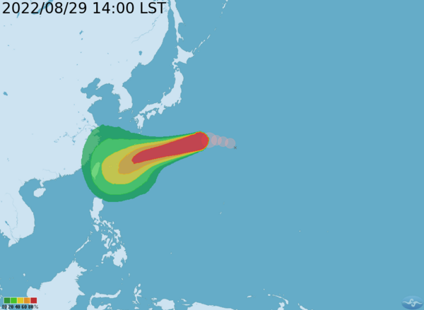 軒嵐諾轉中颱！暴風路徑「朝台灣迴轉」大雨恐炸4天　撲台機率曝光