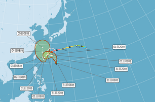 強颱軒嵐諾緊逼！新颱梅花恐生成　氣象局曝「放假機率」