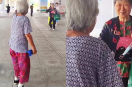 超長壽104歲老媽媽「堅持到車站」親接77歲女兒！全網瘋傳直呼：太感動