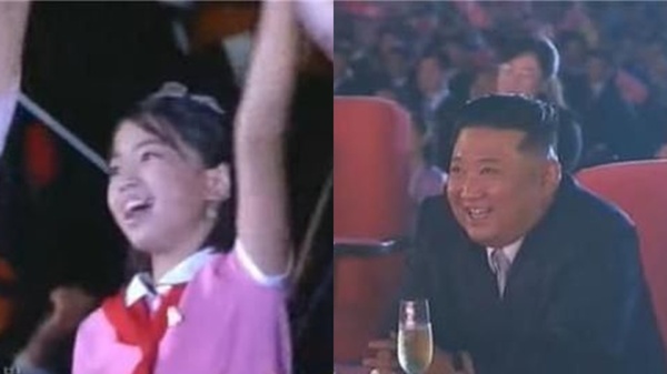 北韓神秘蘿莉登場！金正恩「狂對她癡笑」噴父愛　竟爆是9歲閨女本尊