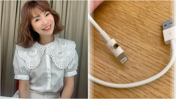 iPhone充電線燒出一個洞！女作家嚇壞勸世「這點很重要」　網認同狂點頭