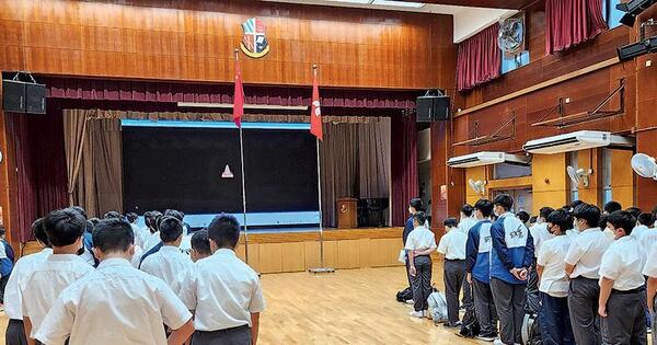 學生因「升旗不起立」慘遭停課三天！成香港實施國旗法首例