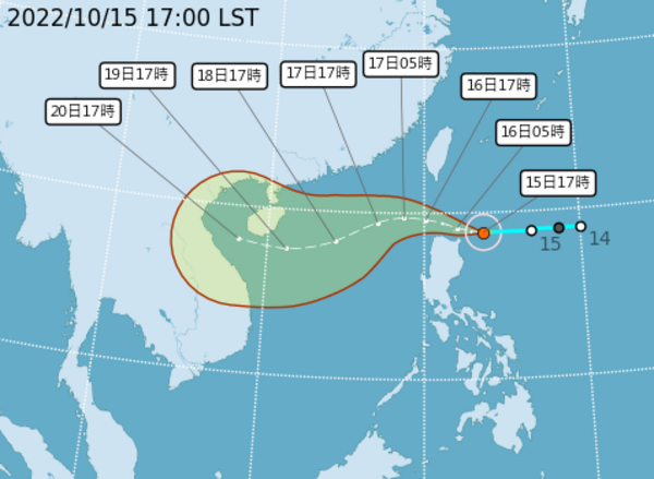颱風尼莎增強有望放假？今明兩天影響最大　氣象局這樣說