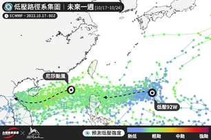 共伴效應又要發威？週末「新颱恐生成」豪雨再襲：尼莎劇本複製貼上