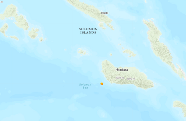 快訊／前邦交國「索羅門群島」發生7.3大地震！深度僅10公里　發布海嘯警報