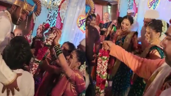 我也要＋1！印度雙胞胎硬要嫁「同一個老公」　超奇葩婚禮影片瘋傳