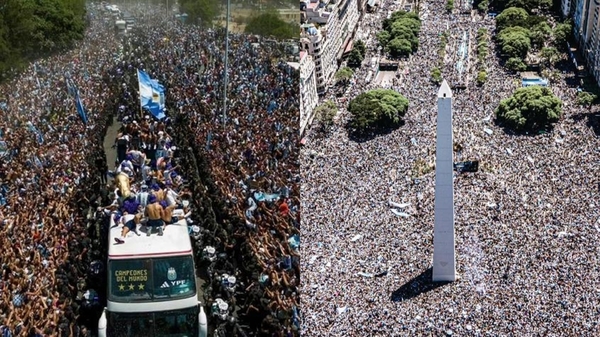 阿根廷奪冠命案狂傳！500萬人遊行「釀踩踏死亡」　他激動跳橋慘喪命