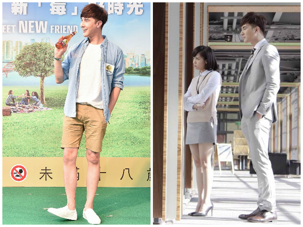 最萌身高差　謝佳見出賣黃姵嘉增高祕訣