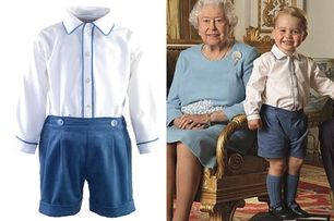 平民買得起英倫王子裝！英女王90歲大壽喬治小王子再穿愛牌登場