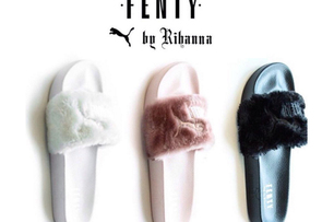 蕾哈娜穿給你看！ PUMA X FENTY毛絨拖鞋限量登台