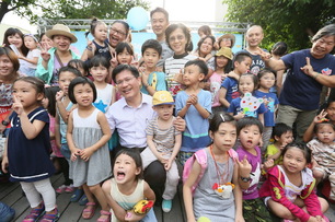 家庭野餐日　林佳市民廣場與市民同樂